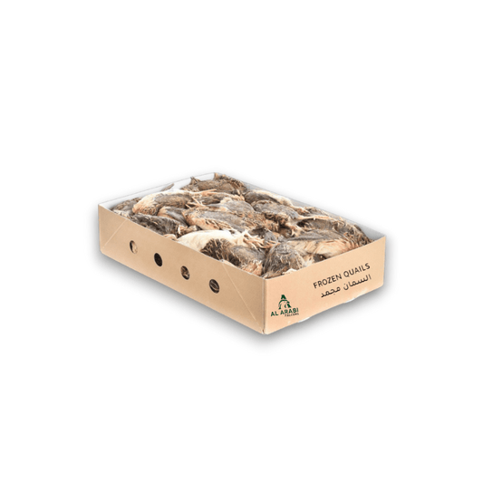Frozen Quail Box - 96 Pieces - Al Arabi Falcons